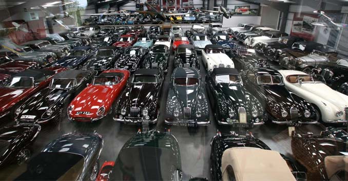 Jaguar Land Rover buys Largest Privately Owned collection of Classic British Cars