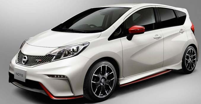 Спойлер nissan note nismo