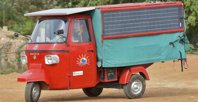 Bangalore Engineer Prepares Solar Tuk-Tuk for London Odyssey