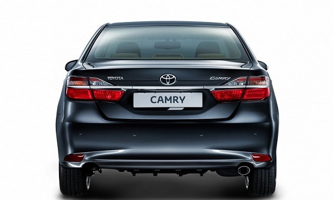 Toyota Camry facelift rear