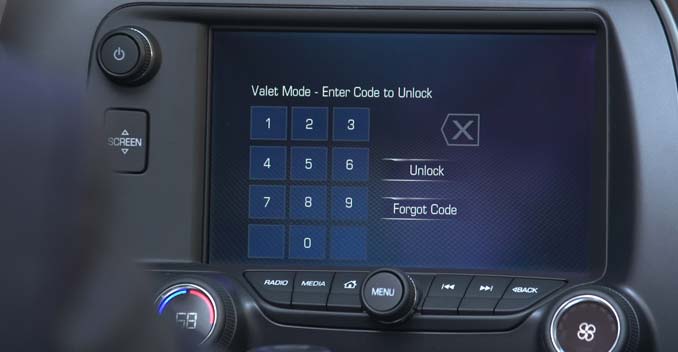 2015 Chevrolet Corvette Gets a Baby Monitor aka Valet Mode