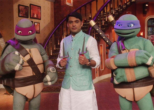 Kapil Sharma Visited by Teenage Mutant Ninja Turtles on <i>Comedy Nights</i>