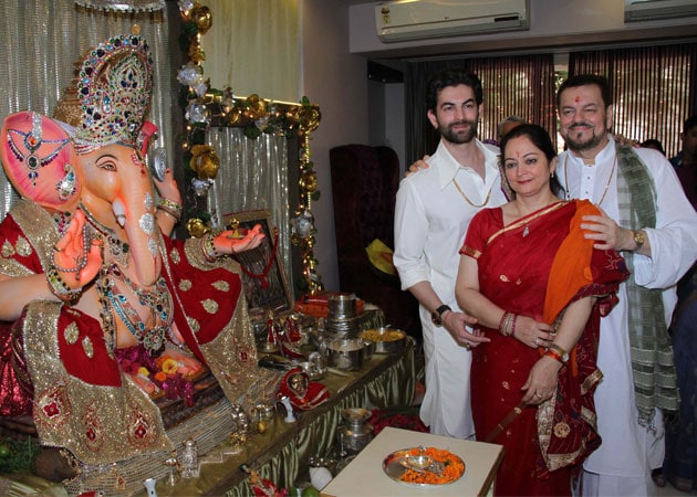Neil Nitin Mukesh Misses Ganpati Celebrations at Home