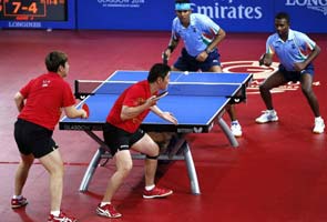 राष्ट्रमंडल खेल : शरत-अमलराज को पुरुष युगल टेबल टेनिस में रजत