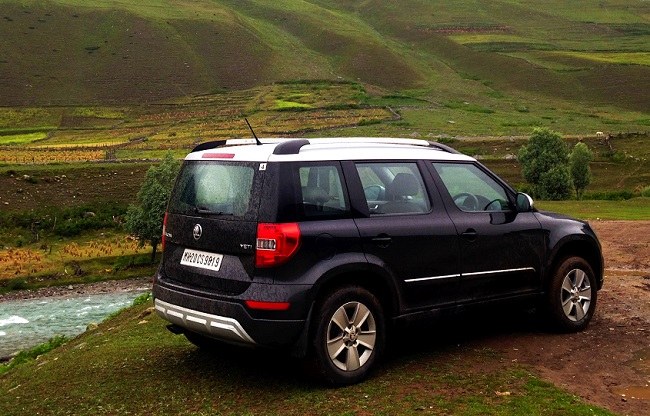 2014 skoda yeti side profile