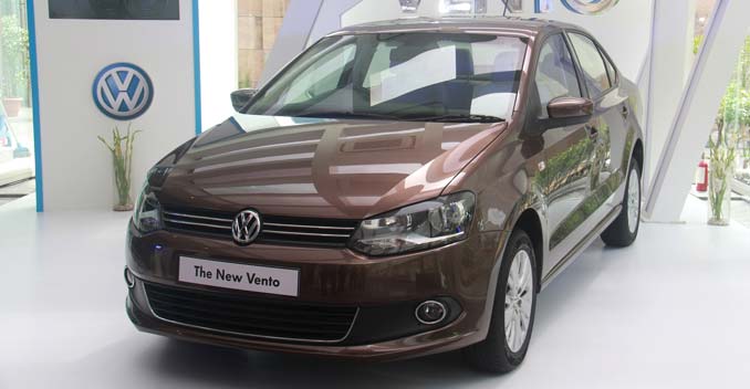 2014 Volkswagen Vento Facelift Launched in India at Rs. 7.44 Lakh