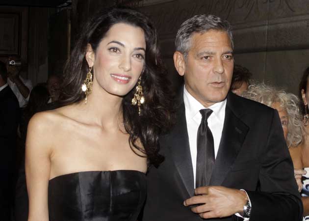 George Clooney and Amal Alamuddin's Red Carpet Romance