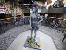 Amy Winehouse Statue Unveiled in London