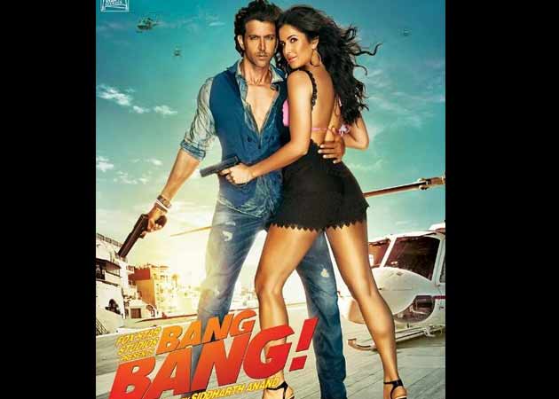 Hrithik Roshan, Katrina Kaif Star in <i>Bang Bang</i> Poster Number Three