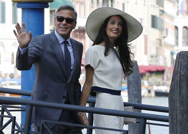 George Clooney, Amal Alamuddin Formalise Wedding in Venice