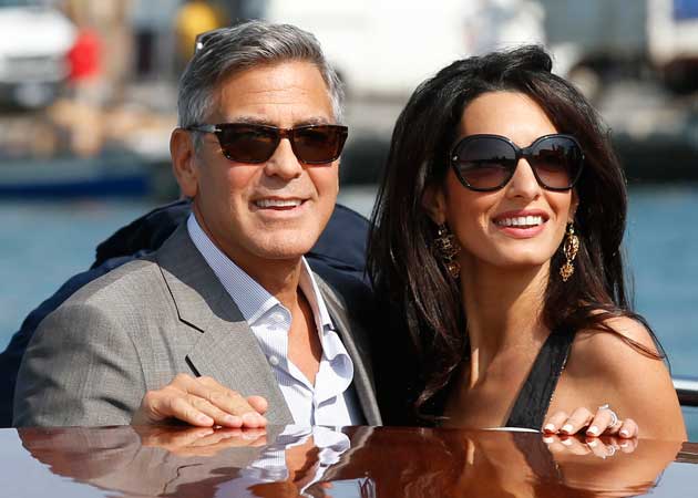 George Clooney, Amal Alamuddin Married in Venice