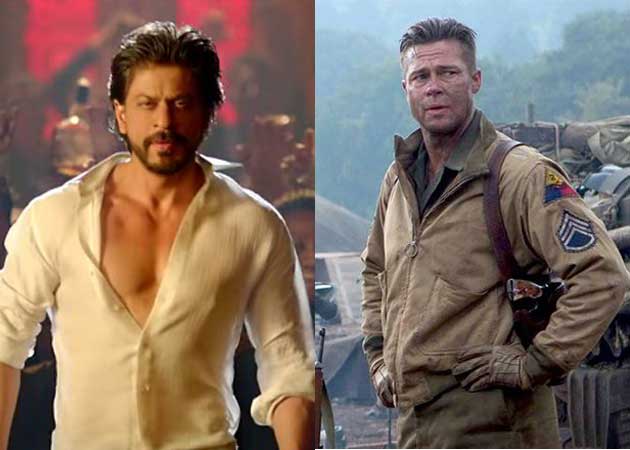 Brad Pitt Won't Mess With Shah Rukh Khan: <i>Fury</i> India Release Only After <i>Happy New Year</i>