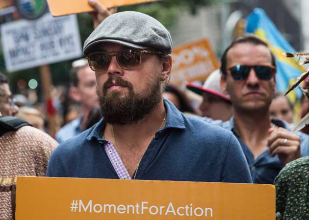 Leonardo DiCaprio Awarded the Clinton Global Citizen Award