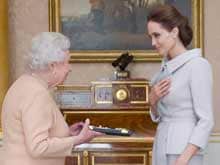 Angelina Jolie Receives Honorary Damehood From Queen Elizabeth II