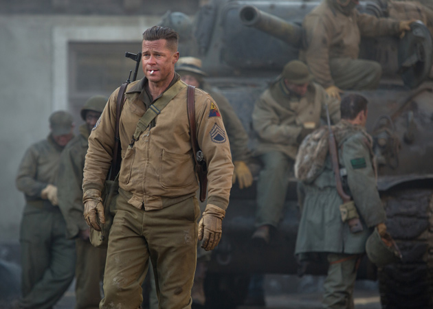 Brad Pitt: <i>Fury</i> Examines Trauma of Soldiers