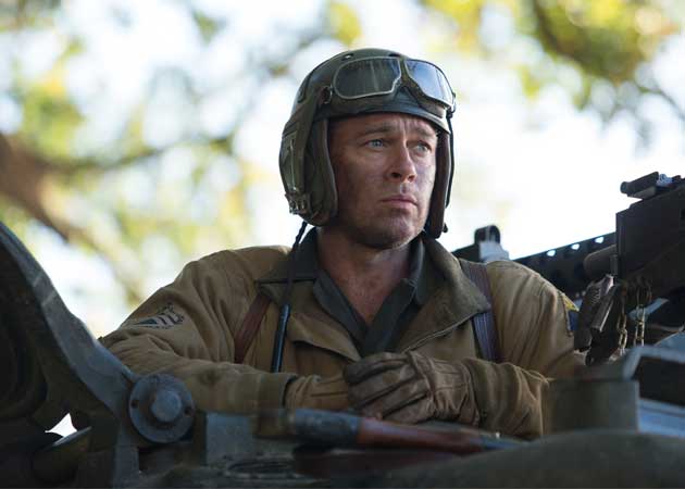 Brad Pitt Says <i>Fury</i> Does Not Glorify War