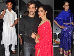 At Aamir Khan's Diwali Party, a Repeat of Bachchan Guest List At Aamir Khan's Diwali Party, a Repeat of Bachchan Guest List