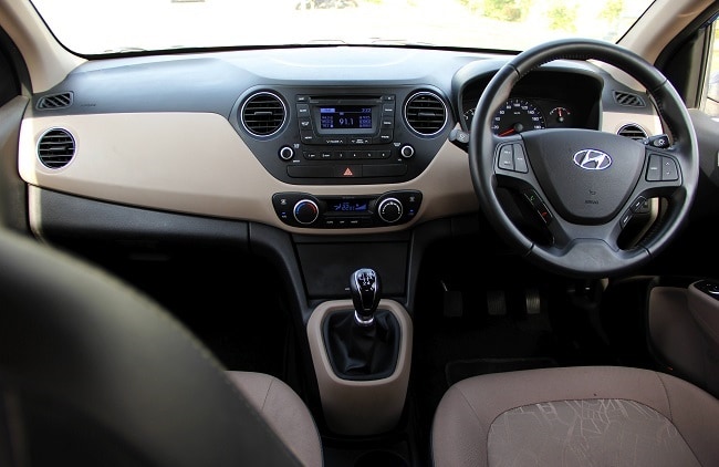 Hyundai Xcent Interior