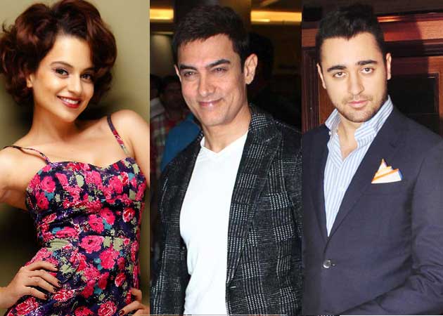 Why Kangana Ranaut Finds Aamir Khan Sexier Than Imran Khan