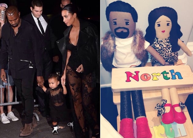 North West Has Look-Alike Dolls of Kim Kardashian, Kanye West