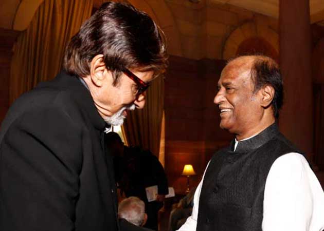 Amitabh Bachchan, Rajinikanth Cheer Chennayin FC Together