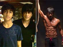 Shah Rukh Khan Worked Out Like His Son Aryan for Eight-Pack Abs
