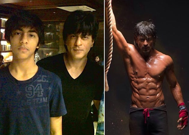 Shah Rukh Khan Worked Out Like His Son Aryan for Eight-Pack Abs