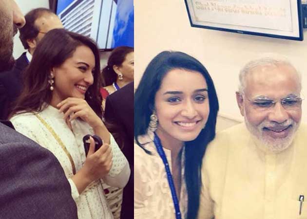 Sonakshi Sinha, Sonam Kapoor, Shraddha Kapoor Starstruck By PM Modi