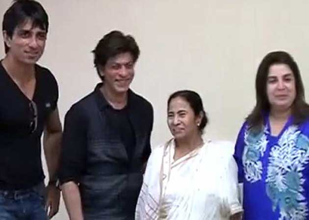 <i>Happy New</i> Times: Shah Rukh Khan "Enthused" After Meeting Mamata Banerjee in Kolkata