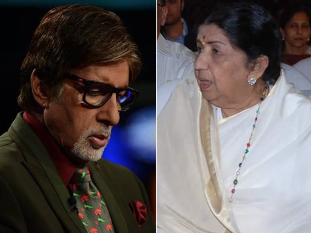 When Amitabh Bachchan Made Lata Mangeshkar Cry
