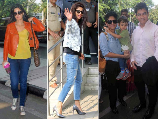 Celebs Spotted Leaving for Arpita's Wedding, Shah Rukh Khan Not Among Them