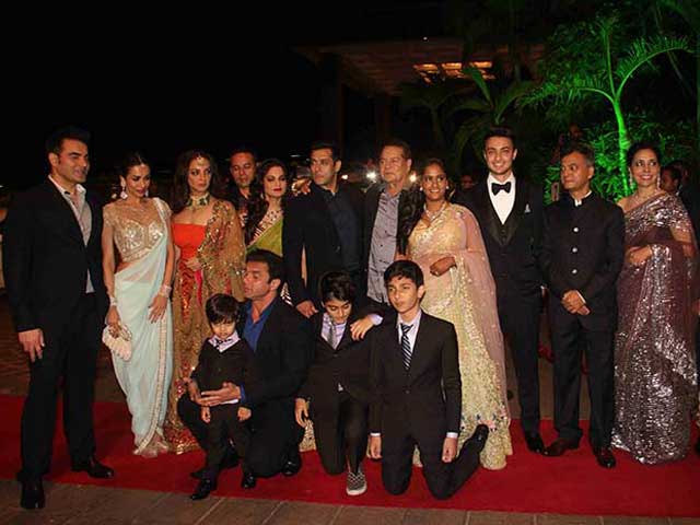 At Arpita Khan's Reception, Ambanis, Kapoors and Other A-List Guests