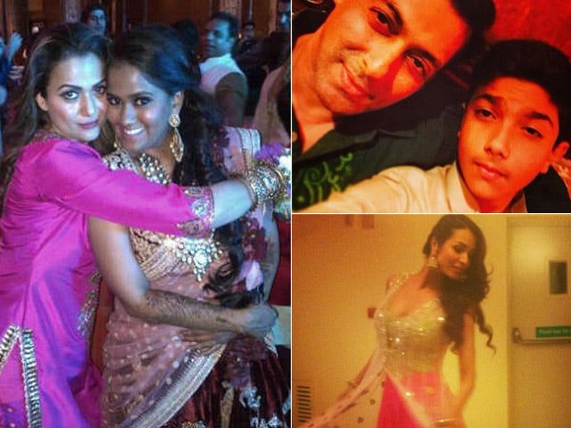 Inside Arpita Khan's Sangeet: Salman, Malaika, Amrita Make it a Glam Affair