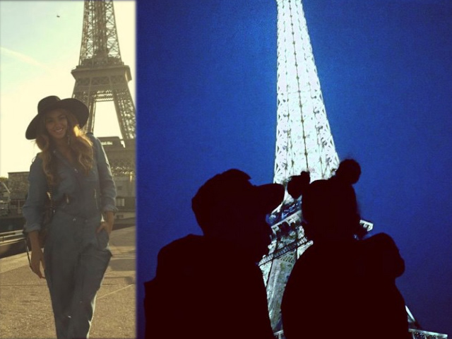 <i>Je T'Aime Paris</i>: Beyonce's Holiday With Jay-Z, Blue Ivy