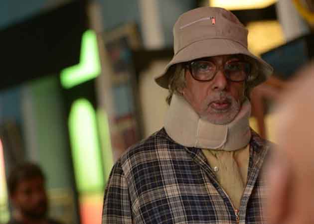 Amitabh Bachchan is Fine, People. The Neck Brace is For Piku