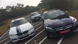 New Mercedes-Benz C-Class vs BMW 3 Series vs Audi A4