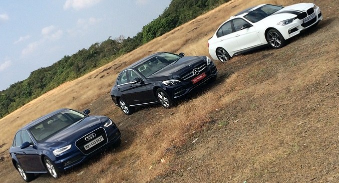 New Mercedes-Benz C-Class vs BMW 3 Series vs Audi A4
