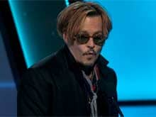 Johnny Depp Drunk at Hollywood Film Awards?