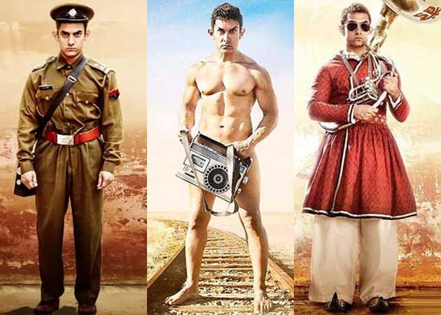 Aamir Khan, Sanjay Dutt and a Crowd of <i>PK Bandwalas</i>