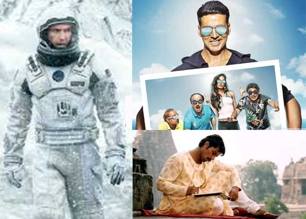 Today's Big Releases: Interstellar, The Shaukeens, Rang Rasiya