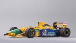 F1: Ex-Schumacher Benetton Formula 1 Car On Sale