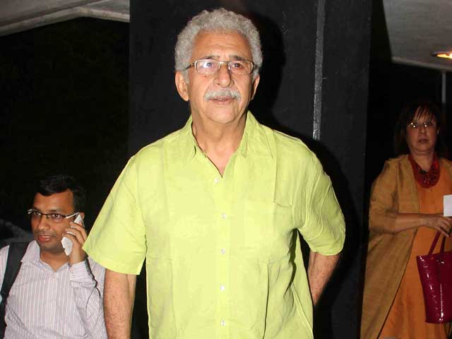 Naseeruddin Shah: There'll Be no Second Part of My Memoir