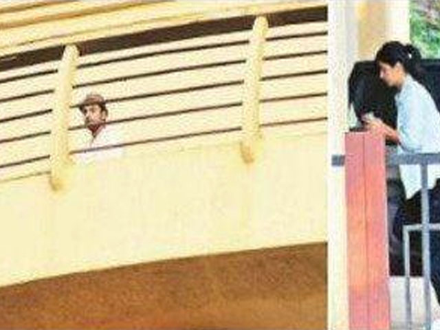 Spotted: Katrina Kaif, Ranbir Kapoor on The Terrace of Their New Home