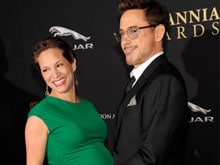 Robert Downey Jr Pays Tribute to Pregnant Wife