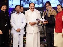 Amitabh Bachchan Conferred ANR Award