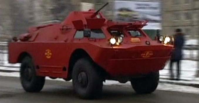 Can An Armoured Vehicle Be Used As a Taxi? Russia Says Yes!