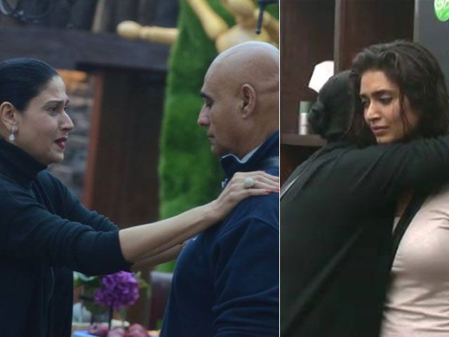 <i>Bigg Boss 8</i>: Puneet Issar's Wife Hugs Karishma Tanna. Twitter Has a Field Day