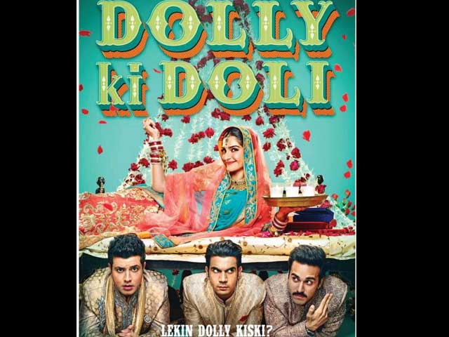 <i>Dolly Ki Doli</i> Poster: Sonam Kapoor Has a Bed of Roses and Three Grooms-in-Waiting