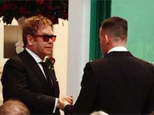 Singer Elton John, David Furnish Get Married in England