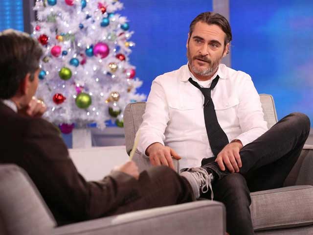 Joaquin Phoenix Tells Letterman He's Engaged. Turns Out, he Was Joking